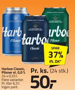 Fleggaard Harboe Classic Pilsner el. 0,0% erbjuda