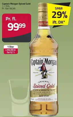 Fleggaard Captain Morgan Spiced Gold erbjuda