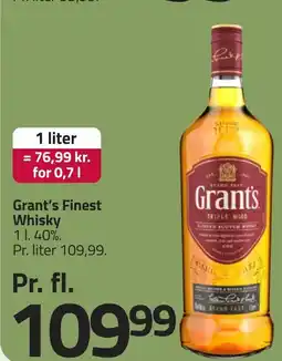 Fleggaard Grant's Finest Whisky erbjuda
