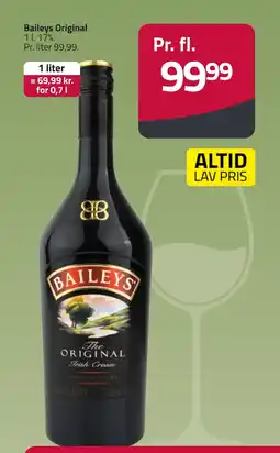 Fleggaard Baileys Original 17%. erbjuda