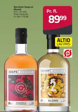 Fleggaard Bornholm Snaps el. Akvavit erbjuda