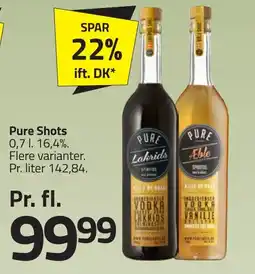 Fleggaard Pure Shots erbjuda