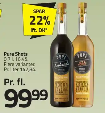 Fleggaard Pure Shots erbjuda