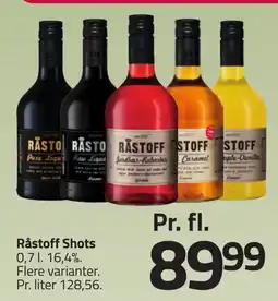 Fleggaard Råstoff Shots erbjuda