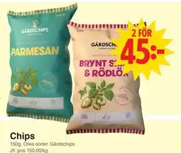 Matöppet Chips, SEK 45 erbjuda