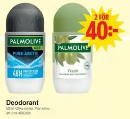 Matöppet Deodorant, SEK 40 erbjuda