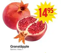 Matöppet Granatäpple, SEK 14.95 erbjuda