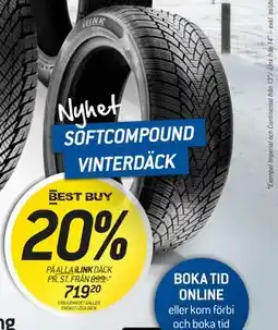 thansen 20% PÅ ALLA iLINK DÄCK erbjuda
