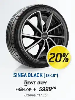 thansen SINGA BLACK erbjuda