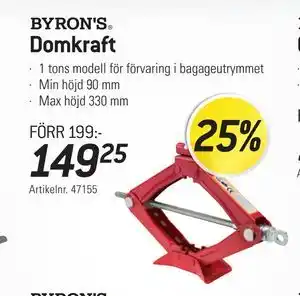 thansen Domkraft, SEK 149.25 erbjuda