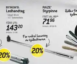 thansen Ledhandtag, SEK 143.2 erbjuda