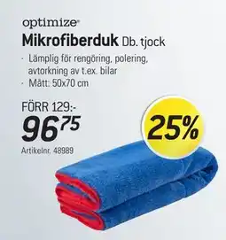 thansen Mikrofiberduk Db tjock, SEK 96.75 erbjuda