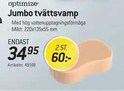 thansen Jumbo tvättsvamp, SEK 34.95 erbjuda