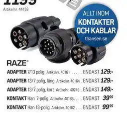 thansen ADAPTER erbjuda