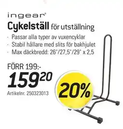 thansen Cykelställ, SEK 159.2 erbjuda