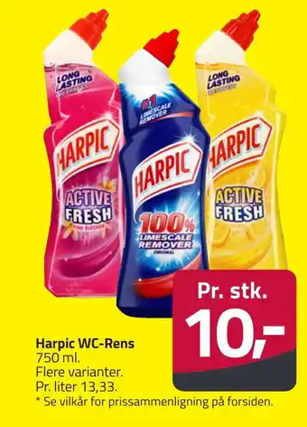 Fleggaard Harpic WC-Rens erbjuda