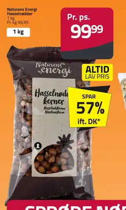 Fleggaard Naturens Energi Hasselnødder erbjuda