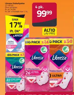 Fleggaard Libresse Dobbeltpakke erbjuda