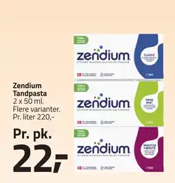 Fleggaard Zendium Tandpasta erbjuda