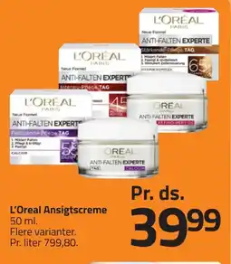 Fleggaard L'OREAL Ansigtscreme erbjuda