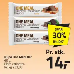 Fleggaard Nupo One Meal Bar erbjuda