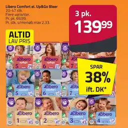 Fleggaard Libero Comfort el. Up&Go Bleer erbjuda