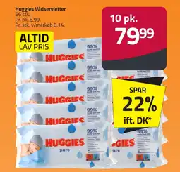 Fleggaard Huggies Vådservietter erbjuda