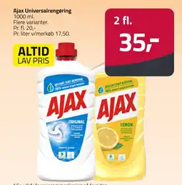 Fleggaard AJAX Universalrengøring erbjuda