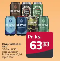 Fleggaard Royal, Odense el. Giraf erbjuda