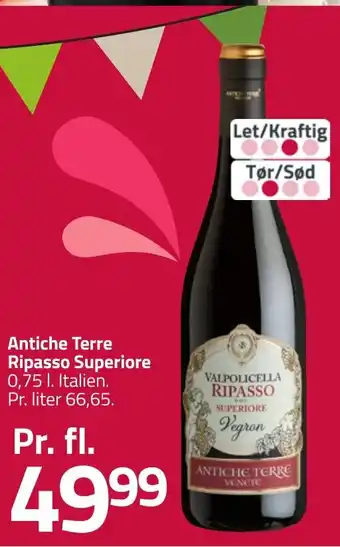 Fleggaard Antiche Terre Ripasso Superiore erbjuda