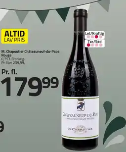 Fleggaard M. Chapoutier Châteauneuf-du-Pape Rouge erbjuda