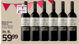 Fleggaard Baron de Ley Reserva erbjuda