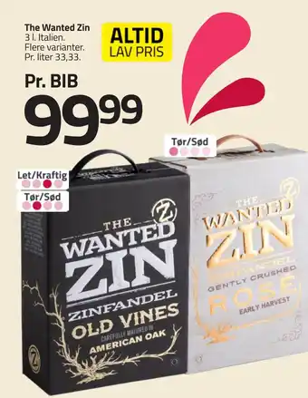 Fleggaard The Wanted Zin erbjuda