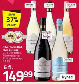 Fleggaard Silverboom Rød, Hvid el. Rosé erbjuda