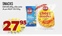 Bonum Matmarknad OLW Snacks erbjuda