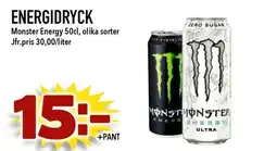 Bonum Matmarknad MONSTER Energidryck erbjuda
