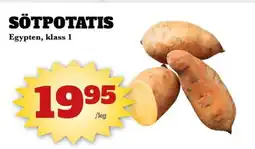 Bonum Matmarknad Sötpotatis erbjuda
