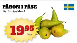 Bonum Matmarknad Päron i påse erbjuda