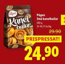Lidl Pågen Små kanelbullar, SEK 24.9 erbjuda