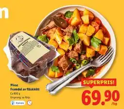 Lidl Pivac Framdel av fläskkött, SEK 69.9 erbjuda
