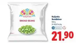 Lidl Kuljanka Bondbönor, SEK 21.9 erbjuda