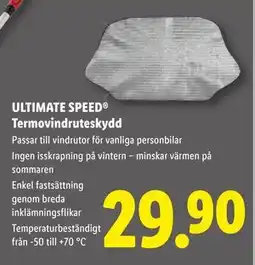 Lidl ULTIMATE SPEED Termovindruteskydd, SEK 29.9 erbjuda