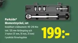 Lidl Parkside Momentnyckel, set, SEK 199 erbjuda