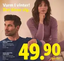 Lidl esmara , esmara Men Termotröja, SEK 49.9 erbjuda
