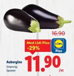Lidl Aubergine, Pris i appen erbjuda