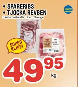 Nya Pulsen Spareribs • Tjocka revben erbjuda