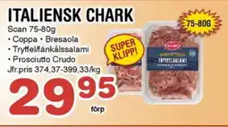 Nya Pulsen Scan Italiensk chark erbjuda