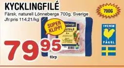 Nya Pulsen Kycklingfilé erbjuda