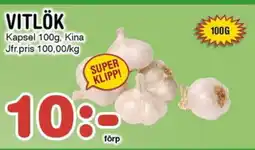 Nya Pulsen Vitlök erbjuda
