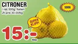 Nya Pulsen Citroner erbjuda